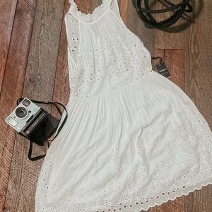 NWT: White Contemporary Forever 21 Dress
